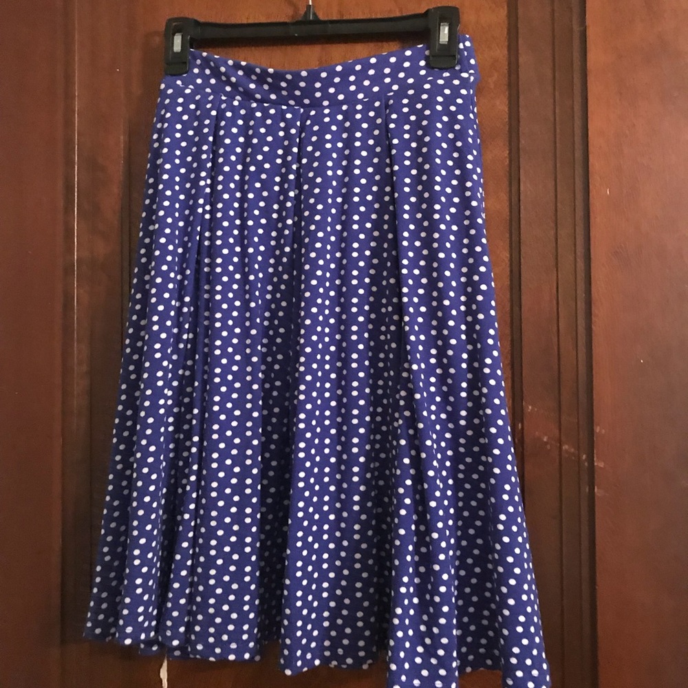 LuLaRoe Madison skirt, size XS